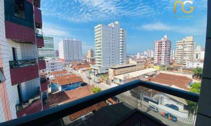 Apartamento com 2 dormitórios à venda, 70 m² por R$ 360.000,00 - Vila Assunção - Praia Grande/SP