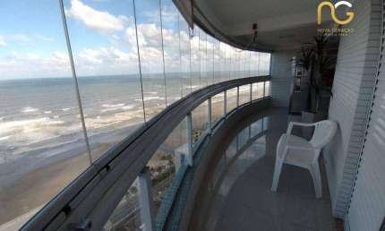 Apartamento com 4 dormitórios à venda, 194 m² por R$ 2.300.000,00 - Aviação - Praia Grande/SP