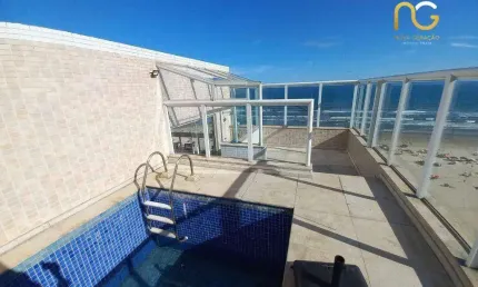 Apartamento duplex à venda, 192 m² por r$ 2.750.000,00 - aviação - praia grande/sp