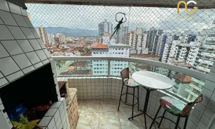 Apartamento à venda, 74 m² por R$ 499.000,00 - Vila Assunção - Praia Grande/SP