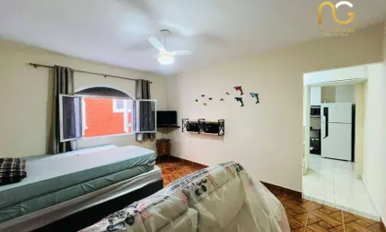 Kitnet à venda, 40 m² por r$ 250.000,00 - tupi - praia grande/sp