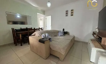 Apartamento com 2 dormitórios à venda, 60 m² por R$ 310.000,00 - Canto do Forte - Praia Grande/SP