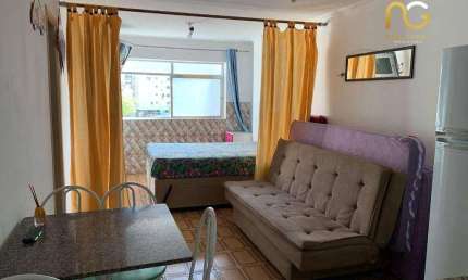 Kitnet com 1 dormitório à venda, 35 m² por R$ 165.000,00 - Aviação - Praia Grande/SP