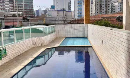 Apartamento com 3 dormitórios à venda, 80 m² por R$ 460.000,00 - Vila Assunção - Praia Grande/SP