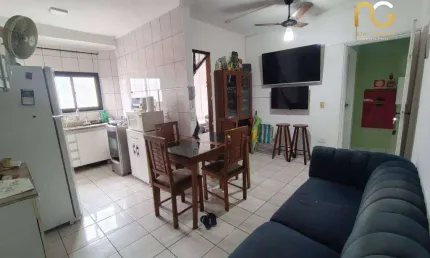 Apartamento 2 dormitórios  lado praia R$ 280.000,00