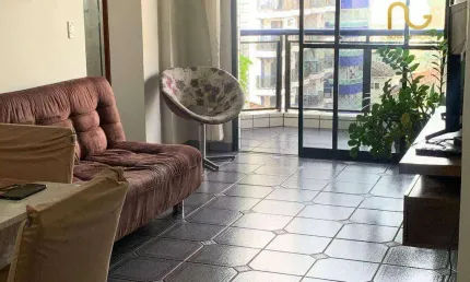 Apartamento com 2 dormitórios à venda, 95 m² por R$ 479.000,00 - Vila Guilhermina - Praia Grande/SP
