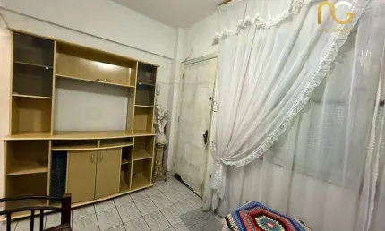 Apartamento com 1 dormitório à venda, 50 m² por R$ 230.000,00 - Canto do Forte - Praia Grande/SP