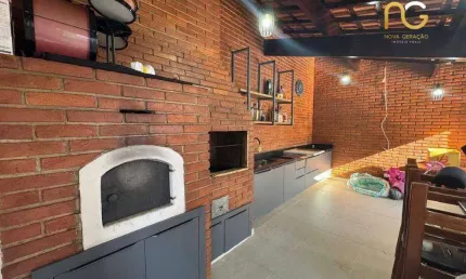 Casa com 3 dormitórios à venda, 67 m² por R$ 800.000,00 - Jardim Imperador - Praia Grande/SP