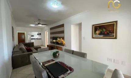 Apartamento com 3 dormitórios à venda, 120 m² por R$ 1.180.000,00 - Canto do Forte - Praia Grande/SP