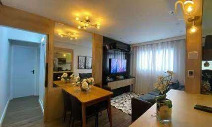 Apartamento com 2 dormitórios à venda, 60 m² por R$ 400.000,00 - Vila Guilhermina - Praia Grande/SP