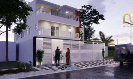 Casa em condominio Alto Padrão - 03 dormitorios - Bairro Mirim/Praia Grande-SP