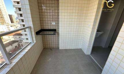 Empreendimento Novo - Apartamento 01 dormitorio - Lazer completo - vista mar - Bairro Aviação/Praia Grande-SP
