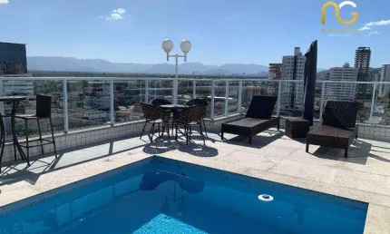 Apartamento com 2 dormitórios à venda, 67 m² por r$ 450.000,00 - vila guilhermina - praia grande/sp