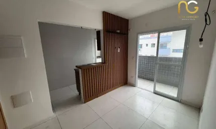 Apartamento com 1 dormitório à venda, 43 m² por R$ 345.000,00 - Canto do Forte - Praia Grande/SP
