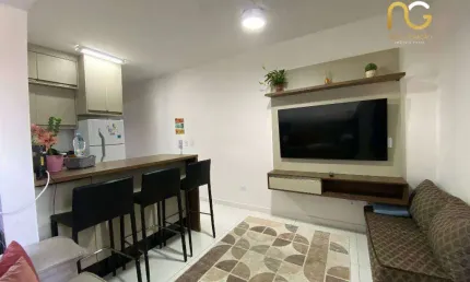 Apartamento à venda, 41 m² por R$ 385.000,00 - Canto do Forte - Praia Grande/SP