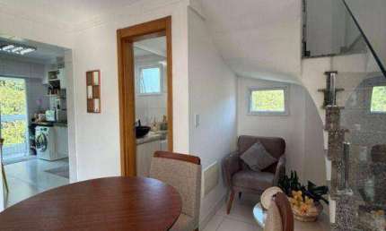 Apartamento Duplex com 2 dormitórios à venda, 100 m² por R$ 810.000,00 - Canto do Forte - Praia Grande/SP