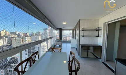 Apartamento à venda, 148 m² por r$ 1.790.000,00 - vila guilhermina - praia grande/sp