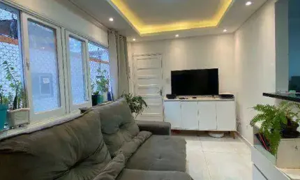 Apartamento com 2 dormitórios à venda, 55 m² por R$ 337.000,00 - Canto do Forte - Praia Grande/SP