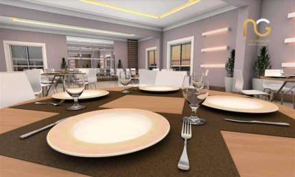 Apartamento com 2 dormitórios à venda, 90 m² por R$ 610.000,00 - Vilamar - Praia Grande/SP