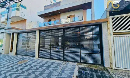 Casa com 2 dormitórios à venda, 62 m² por R$ 370.000,00 - Vila Guilhermina - Praia Grande/SP