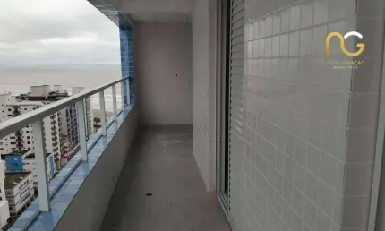 Apartamento novo - alto padrão - 02 dormitorios 01 suite - 16º andar - bairro ocian/praia grande-sp