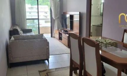 Apartamento com 2 dormitórios à venda, 95 m² por R$ 695.000 - Canto do Forte - Praia Grande/SP
