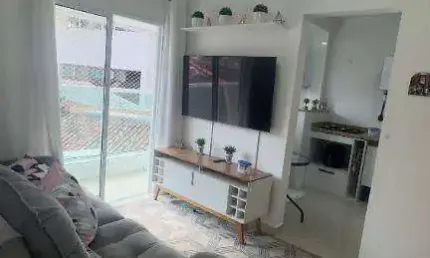Apartamento com 1 dormitório à venda, 45 m² por r$ 360.000,00 - vila guilhermina - praia grande/sp