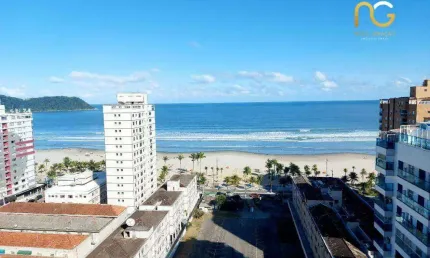 Apartamento com 3 dormitórios à venda, 118 m² por R$ 1.400.000,00 - Canto do Forte - Praia Grande/SP