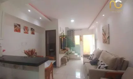 Casa com 2 dormitórios à venda, 58 m² por R$ 299.900,00 - Maracanã - Praia Grande/SP