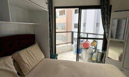 Kitnet com Elevador com 1 dormitório à venda, 38 m² por R$ 245.000 - Canto do Forte - Praia Grande/SP