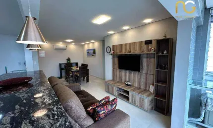 Apartamento com 2 dormitórios à venda, 77 m² por r$ 890.000,00 - boqueirão - praia grande/sp