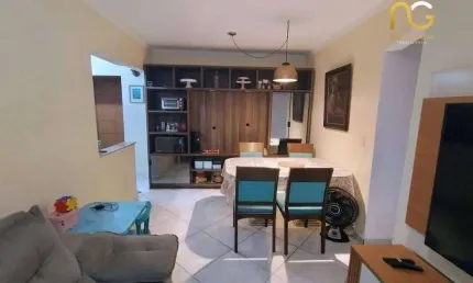 Apartamento com 2 dormitórios à venda, 68 m² por R$ 400.000,00 - Vila Assunção - Praia Grande/SP