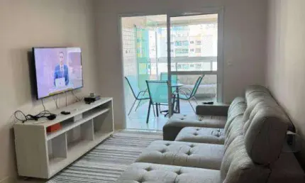 Apartamento com 3 dormitórios à venda, 136 m² por R$ 810.000,00 - Vila Guilhermina - Praia Grande/SP