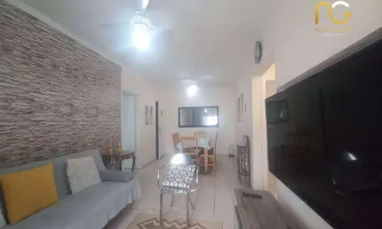 Apartamento com 2 dormitórios à venda, 75 m² por r$ 349.800,00 - aviação - praia grande/sp