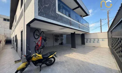 Sobrado com 2 dormitórios à venda, 51 m² por R$ 370.000,00 - Balneário Pires - Praia Grande/SP