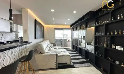 Apartamento com 3 dormitórios à venda, 136 m² por R$ 1.390.000,00 - Vila Guilhermina - Praia Grande/SP