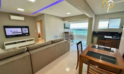 Apartamento com 2 dormitórios à venda, 86 m² por R$ 930.000,00 - Balneário Pires - Praia Grande/SP