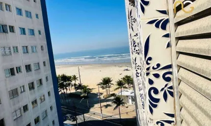 Apartamento com 1 dormitório à venda, 40 m² por R$ 220.000,00 - Mirim - Praia Grande/SP