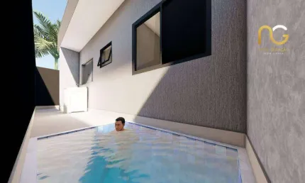 Casa com 2 dormitórios à venda, 40 m² por R$ 250.000,00 - Nossa Senhora do Sion - Itanhaém/SP