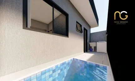Casa com 2 dormitórios à venda, 43 m² por R$ 270.000,00 - Nossa Senhora do Sion - Itanhaém/SP