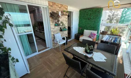 Apartamento com 3 dormitórios à venda, 100 m² por R$ 875.000,00 - Balneário Flórida - Praia Grande/SP
