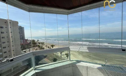 Apartamento com 2 dormitórios à venda, 78 m² por r$ 360.000,00 - balneario martinez - mongaguá/sp