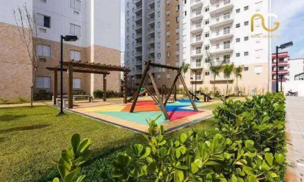 Apartamento com 2 dormitórios à venda, 51 m² por R$ 337.000,00 - Vila Assunção - Praia Grande/SP