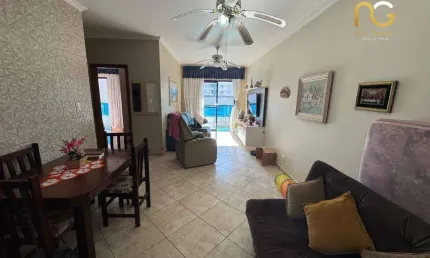 Apartamento com 2 dormitórios à venda, 83 m² por r$ 430.000,00 - vila assunção - praia grande/sp
