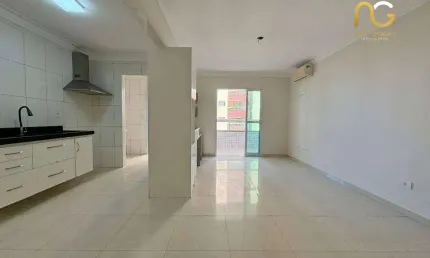 Apartamento com 2 dormitórios à venda, 90 m² por r$ 650.000 - vila caiçara - praia grande/sp