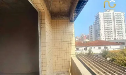 Apartamento com 2 dormitórios à venda, 53 m² por r$ 454.000,00 - canto do forte - praia grande/sp