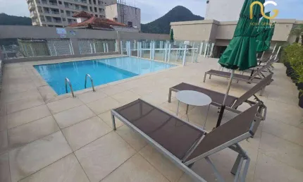 Apartamento com 2 dormitórios à venda, 67 m² por r$ 520.000,00 - canto do forte - praia grande/sp