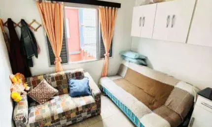 Kitnet com 1 dormitório à venda, 23 m² por R$ 147.000,00 - Vila Assunção - Praia Grande/SP