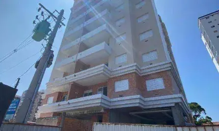 Apartamento com 2 dormitórios à venda, 57 m² por r$ 450.000,00 - canto do forte - praia grande/sp