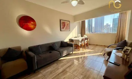 Apartamento Vista Mar no Boqueirão com 03 dormitorios reformados